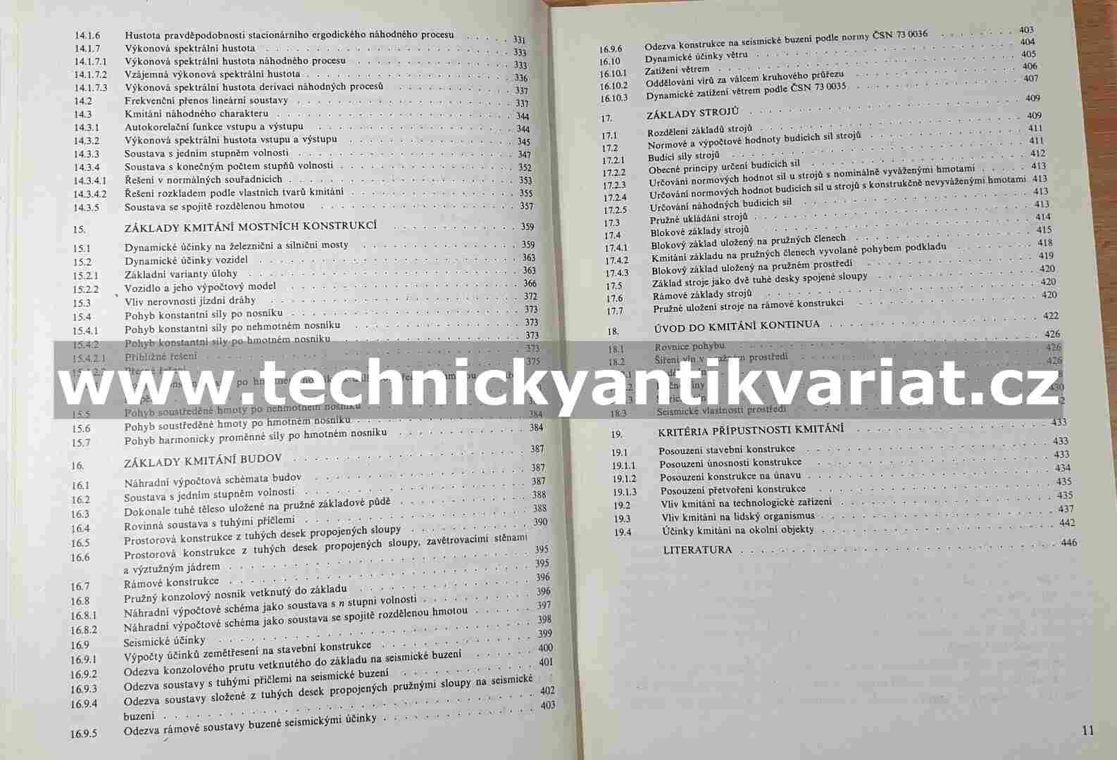 Dynamika stavebních konstrukcí - Baťa, Plachý, Trávníček (1987)