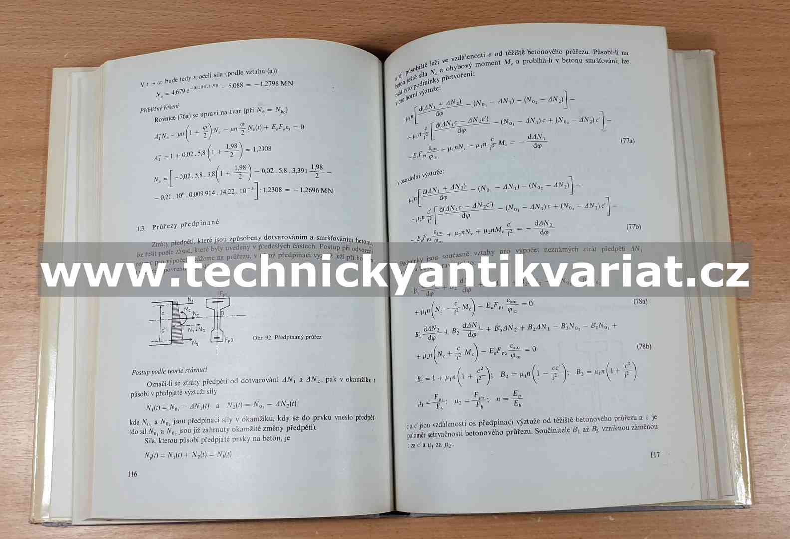 Dotvarování a smršťování betonových prvků a konstrukcí - Šmerda, Křístek (1978)