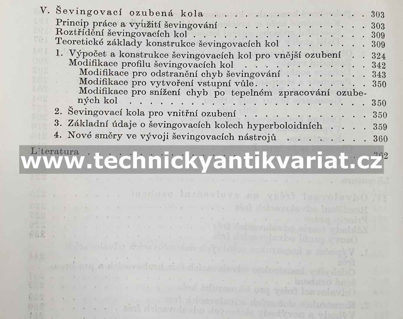 Konstrukce nástrojů pro výrobu čelních ozubených kol - Stanislav Švec (1965)