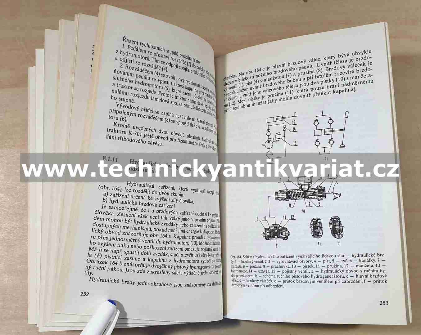 Hydraulické mechanismy zemědělských strojů - Jiří Roh (1989)
