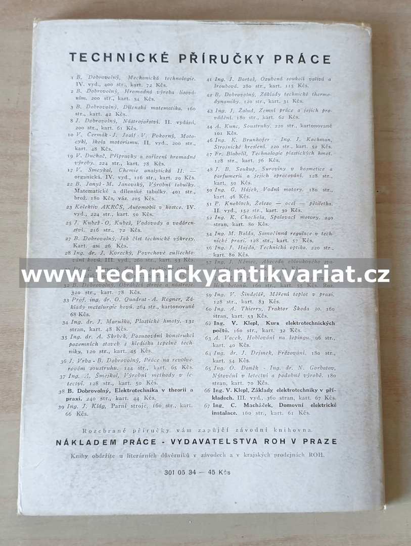 Vinutí elektrických strojů - N.V.Vinogradov (1952)