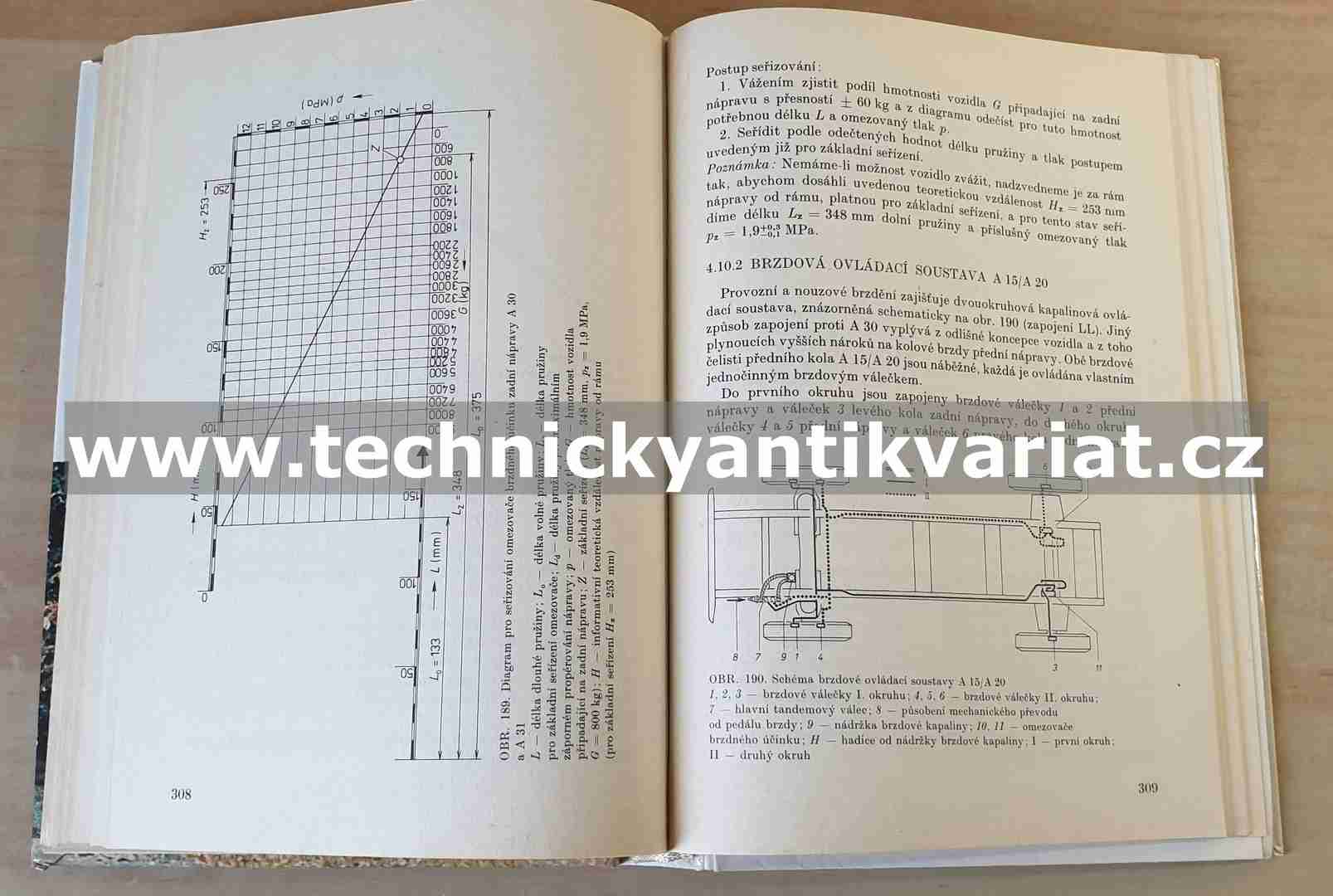 Avia A30, A15, A20, A31, A21 - údržba, obsluha a opravy - Trpkoš (1985)