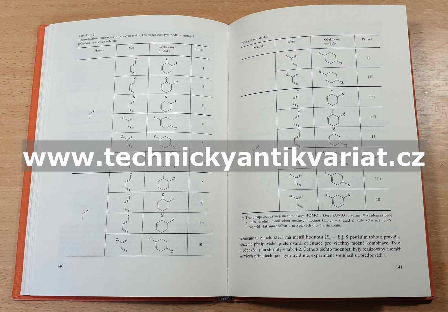 Hraniční orbitály a reakce v organické chemii - Ian Fleming (1983)