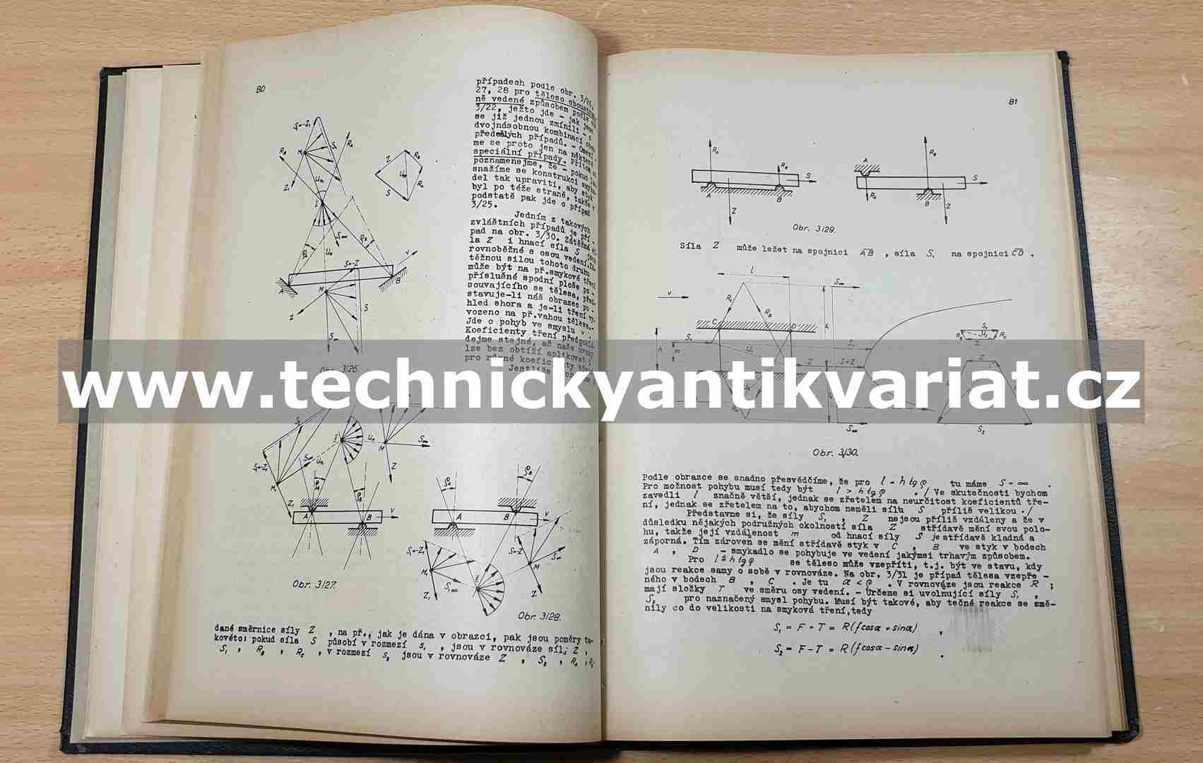 Technická mechanika tuhých těles I.Mechanika tělesa - Josef Šrejtr (1947)