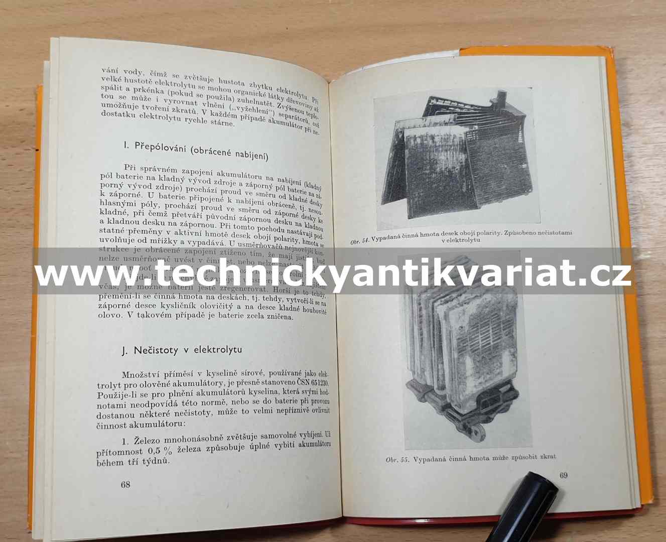 Akumulátory motorových vozidel - Josef Khol (1974)