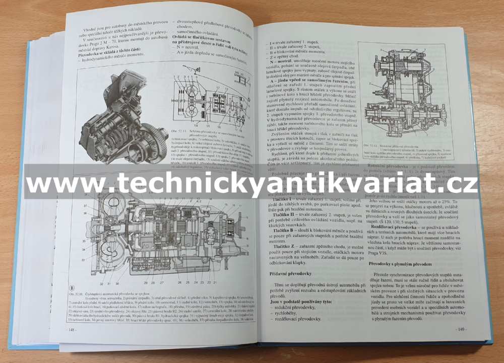 Učebnice pro řidiče a opraváře automobilů - Motejl, Horejš (1998)