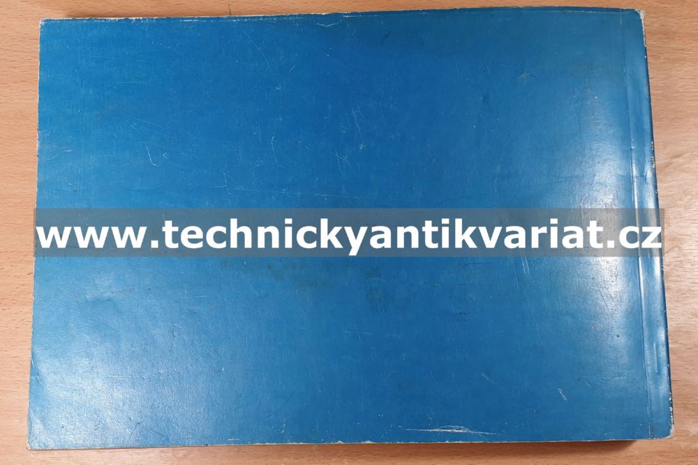 Avia A21, A21F - katalog náhradních dílů (1987)