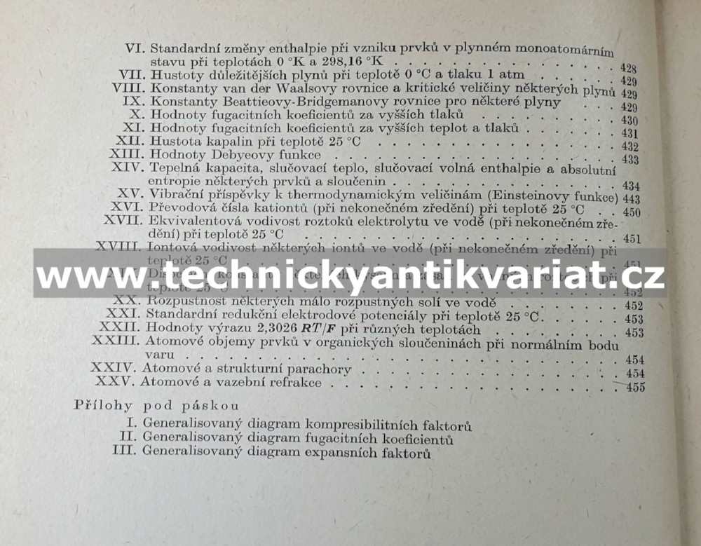 Příklady a úlohy z fysikální chemie - Bareš, Černý, Fried, Pick (1957)
