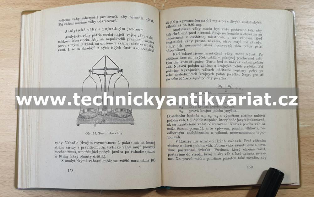 Základné práce v chemickom laboratoriu I. - Antoš, Uher (1963)