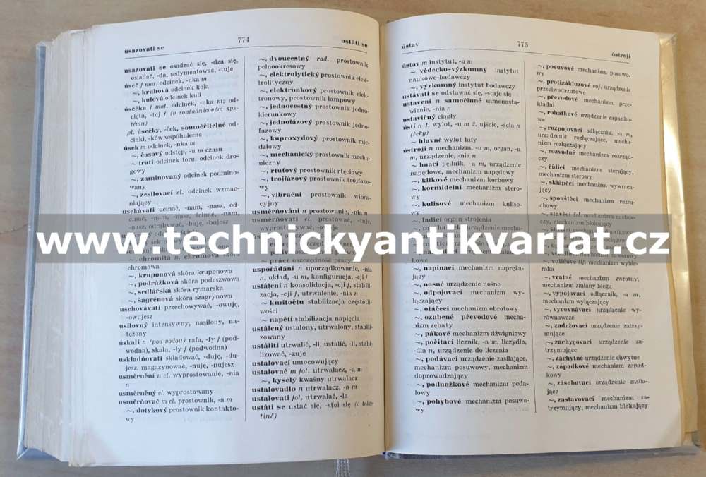 Polsko-český a Česko-polský technický slovník (1958)