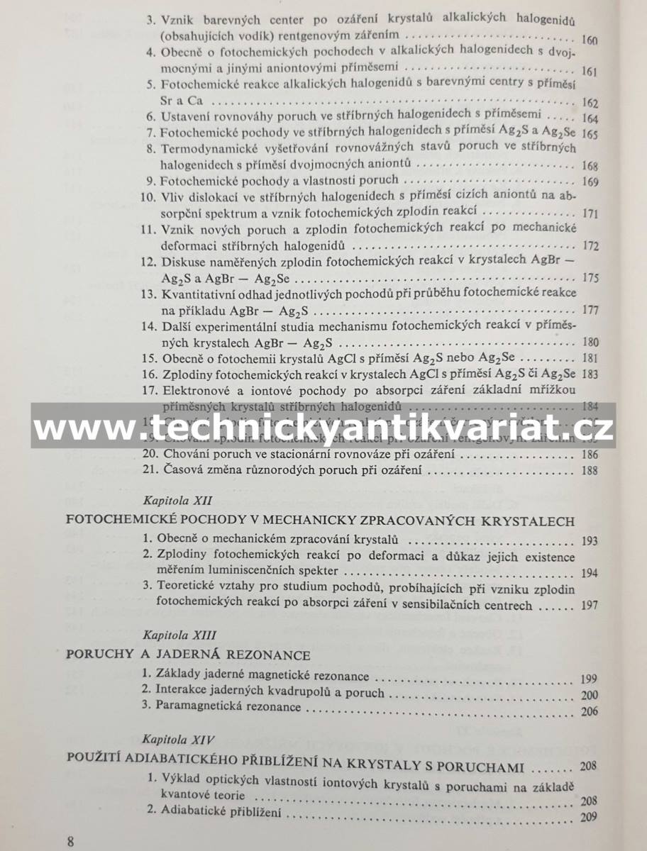 Elektronové a iontové pochody v iontových krystalech - O. Stasiw (1963)