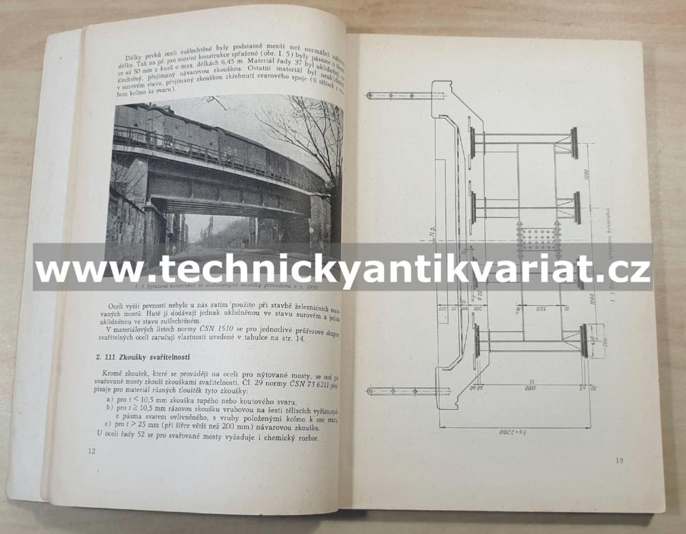 Stavba železničních mostů I. - Vladimír Dvořák (1957)