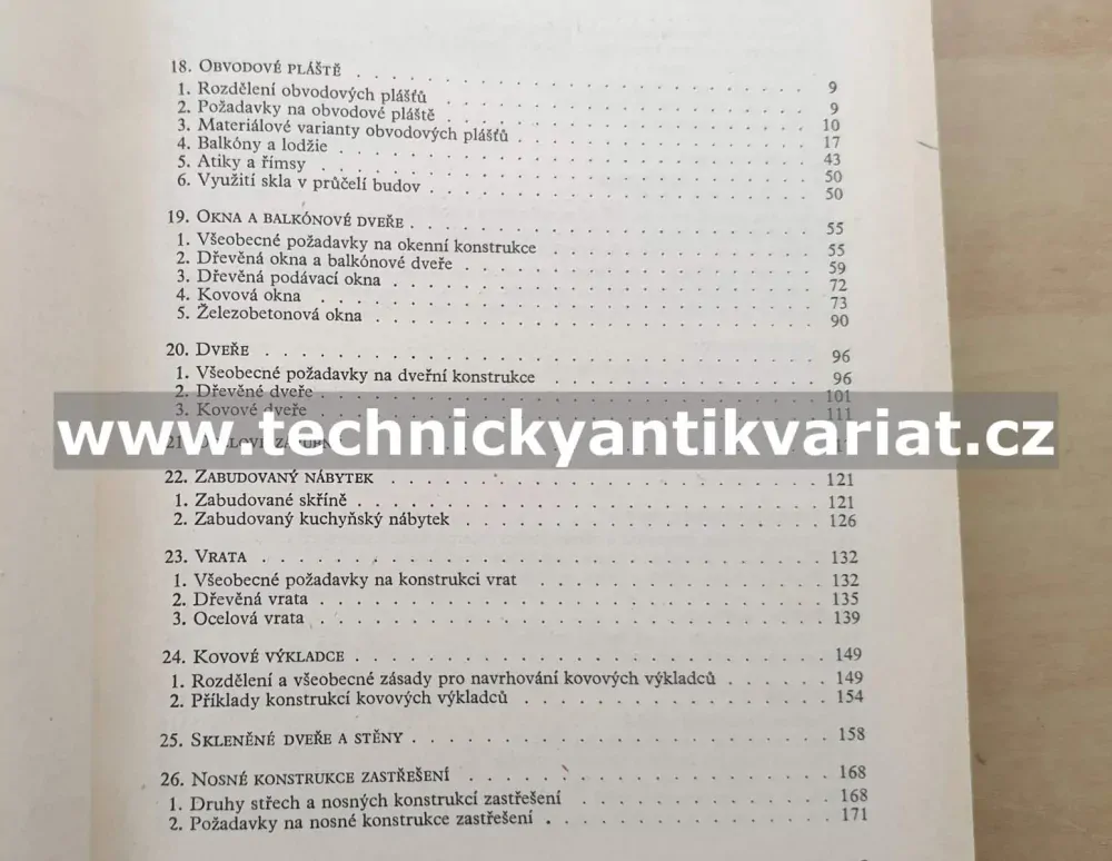 Konstrukce pozemních staveb I.II. (1971)