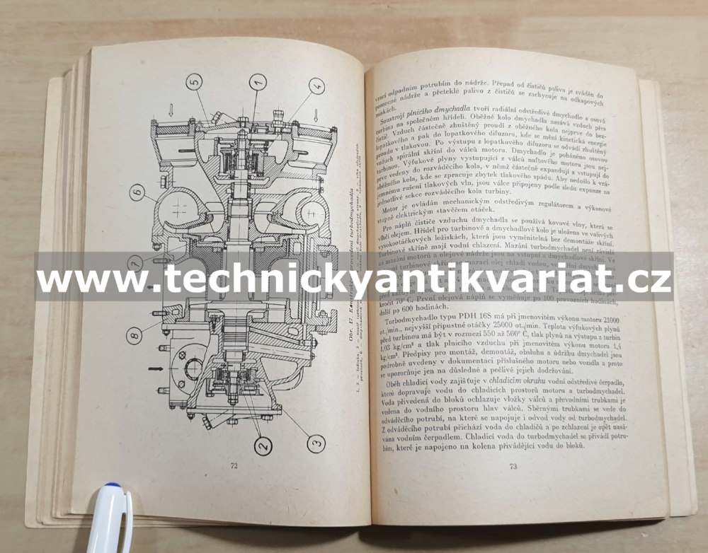 Paliva a maziva v provozu motorových lokomotiv - Kaválek (1963)