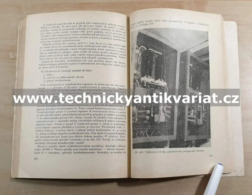 Usměrňovače elektrických lokomotiv na střídavý proud - Albert Kloss (1964)