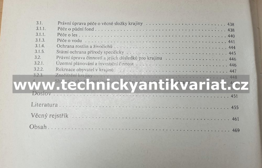 Tvorba a ochrana přírody - Aloiz Mezera (1979)