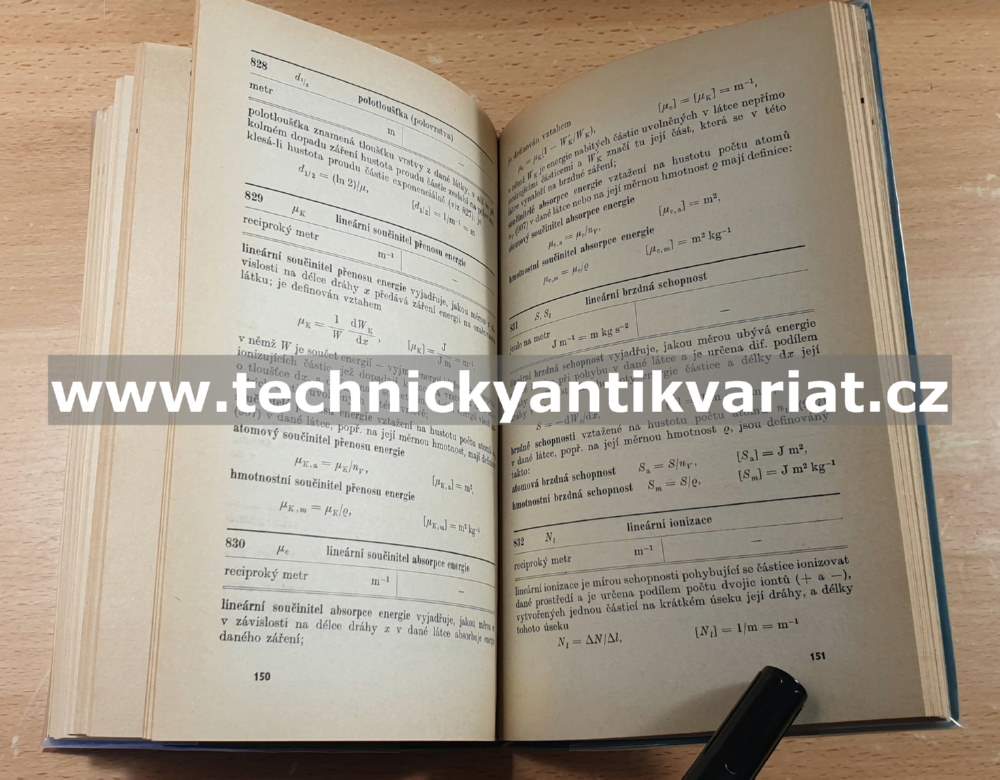 Fyzikální a technické veličiny - Jaroslav Binko (1968)