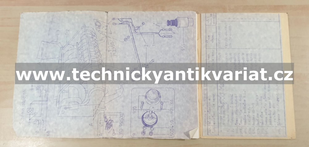 Sběrací ústrojí Z322 - návod, katalog (1985)