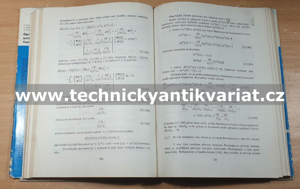 Optimální systémy automatického řízení - Kubík, Kotek, Hruška, Wachtl, Chalupa (1972)