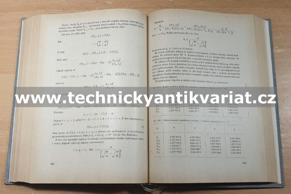 Numerické metody lineární algebry - Fadějjev, Faddějevová (1964)