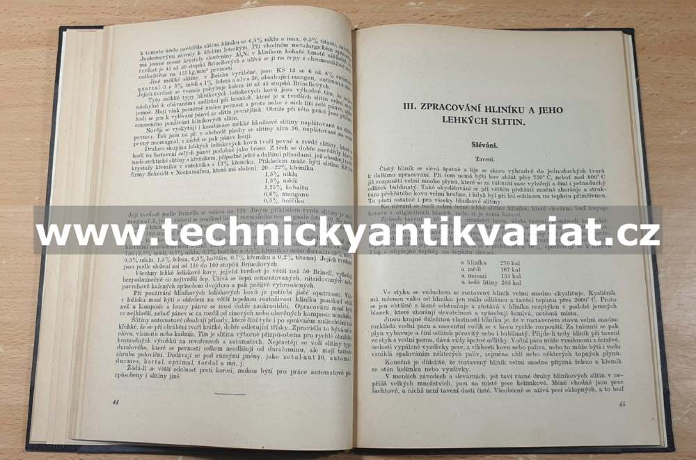 Lehké kovy - Vojtěch Jareš (1940)