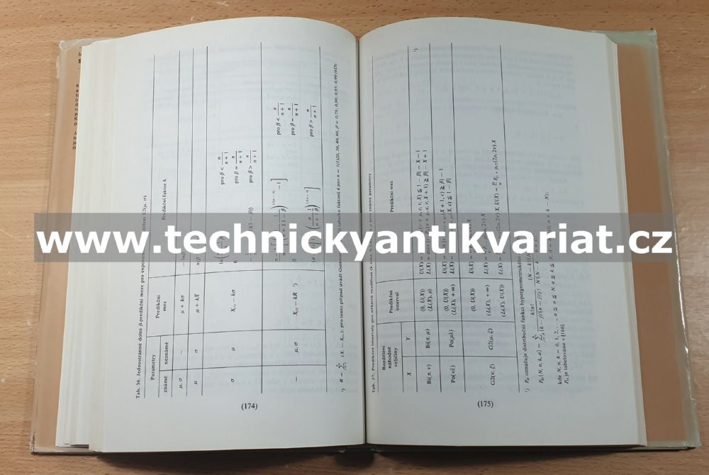 Statistické toleranční meze - Miloš Jílek (1988)