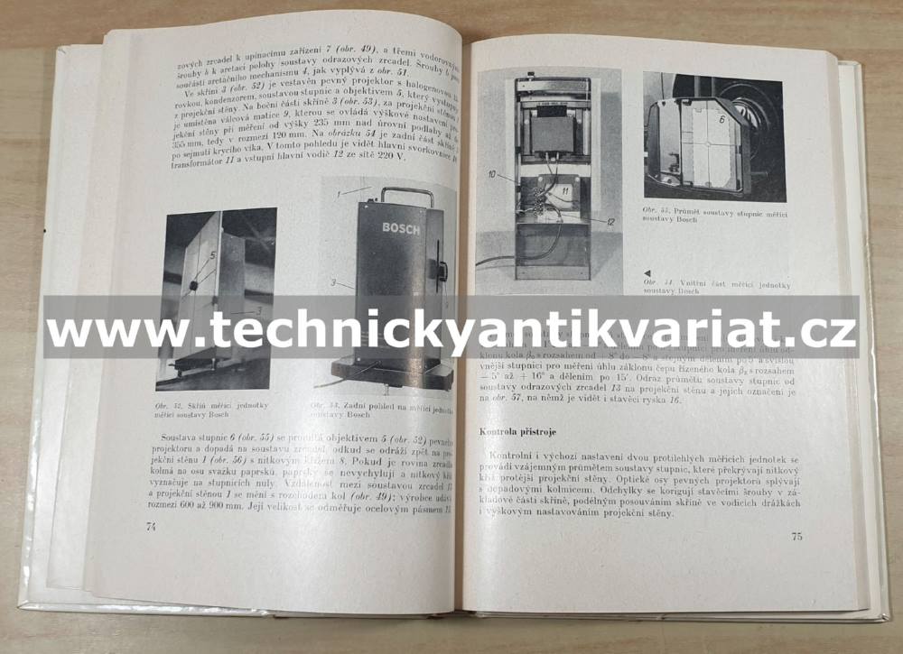 Kontrola geometrie řízení - Jaroslav Bedroš (1977)