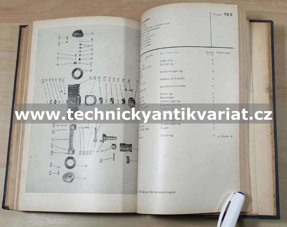 Traktor RS 09 - Ersatzteil katalog (1963)