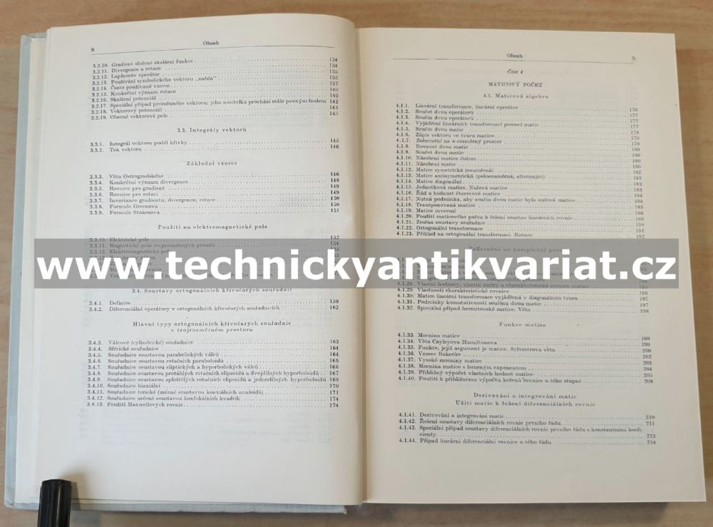 Užitá matematika pro elektrotechnické inženýry - André Angot (1972)