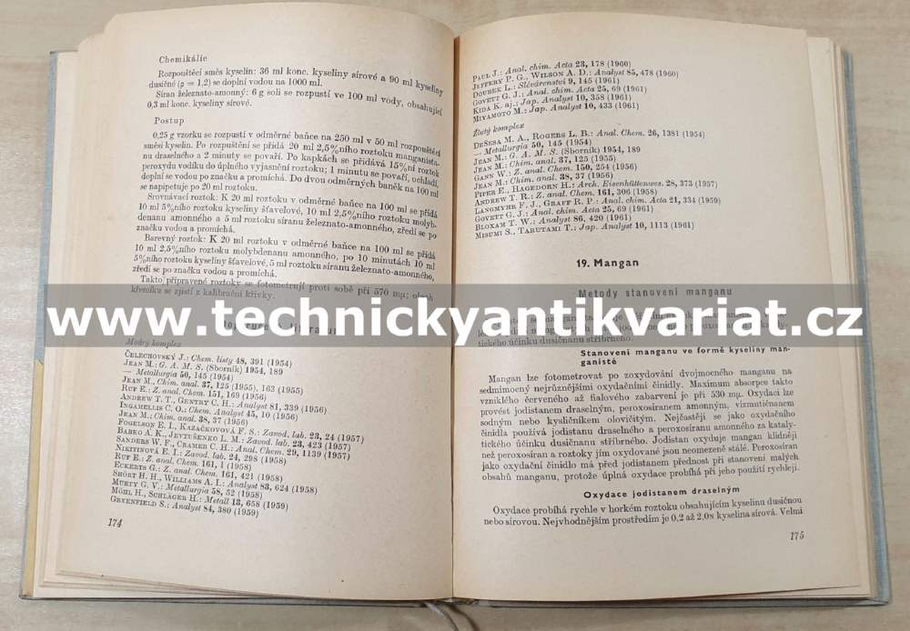 Příručka anorganické kolorimetrické analýzy - Dragomerický, Mayer, Michal, Řeřicha (1963)