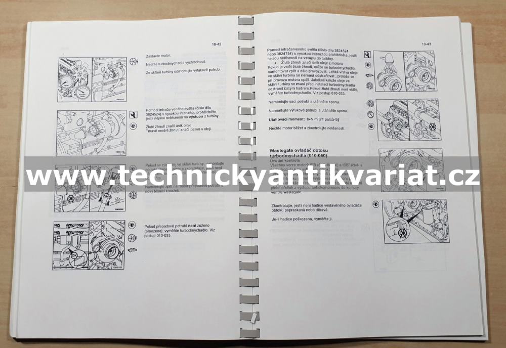 Avia D60 D75 D90 - diagnostická a dílenská příručka - Elektronicky řídící systém motoru ISBe (2000)