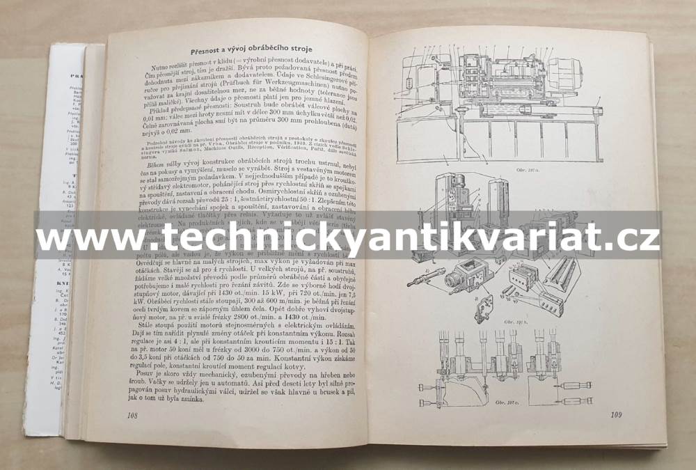 Obráběcí stroje a nástroje - B. Dobrovolný (1950)
