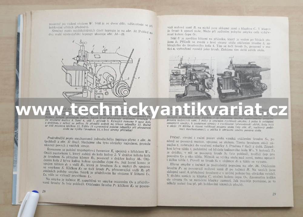 Hoblování na šepingu - Adolf Vacek (1951)