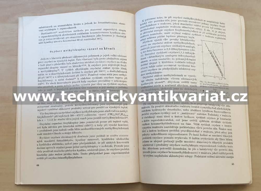 Synthesy a reakce organokřemičitých sloučenin - Vladidmír Bažant (1961)