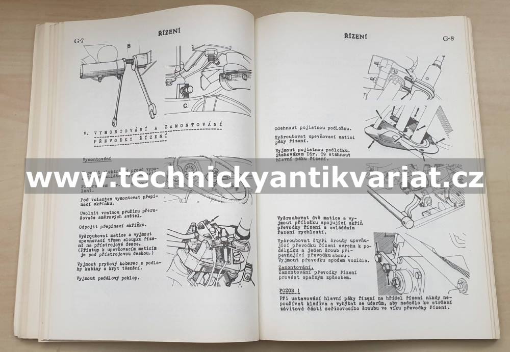 Avia A15 - dílenská příručka (1972)