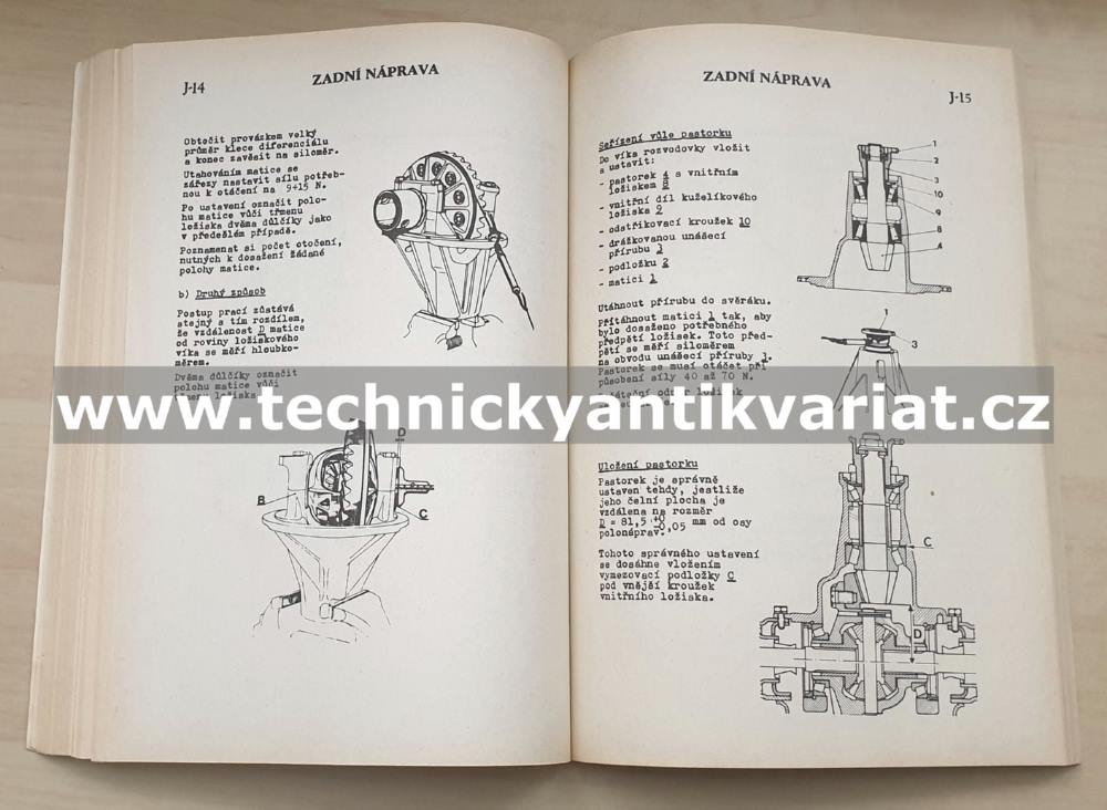 Avia A21 - dílenská příručka (1984)