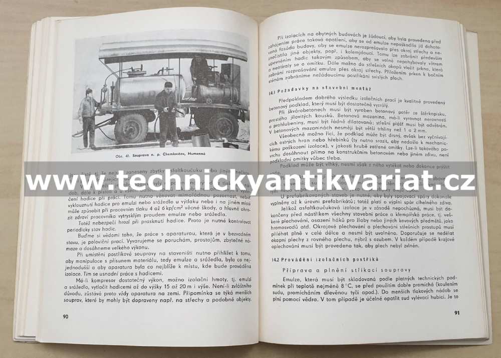 Asfaltolatexové emulze - Gustav Šebor (1965)