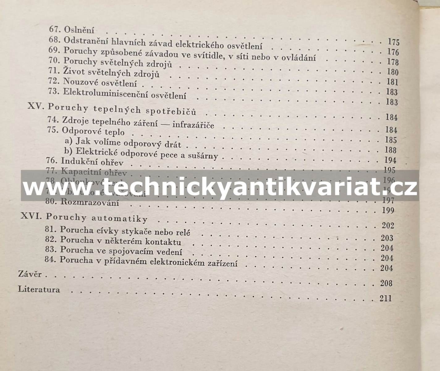 Poruchy elektrického zařízení - František Soukup (1969)