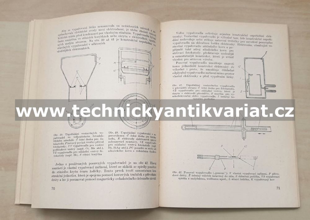 Fotokatody - Reichel, Jedlička (1963)