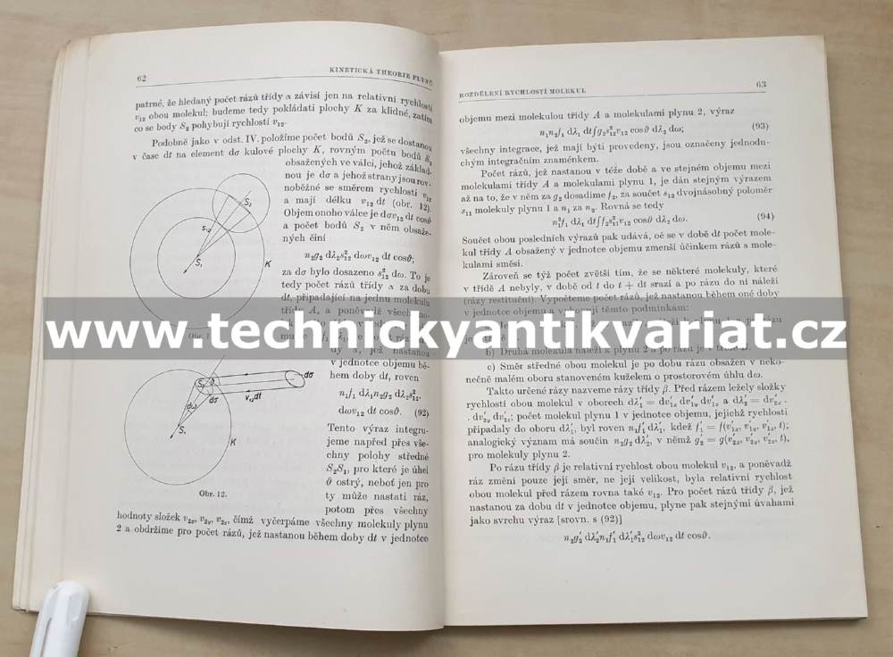 Kinetická theorie plynů - František Záviška (1951)