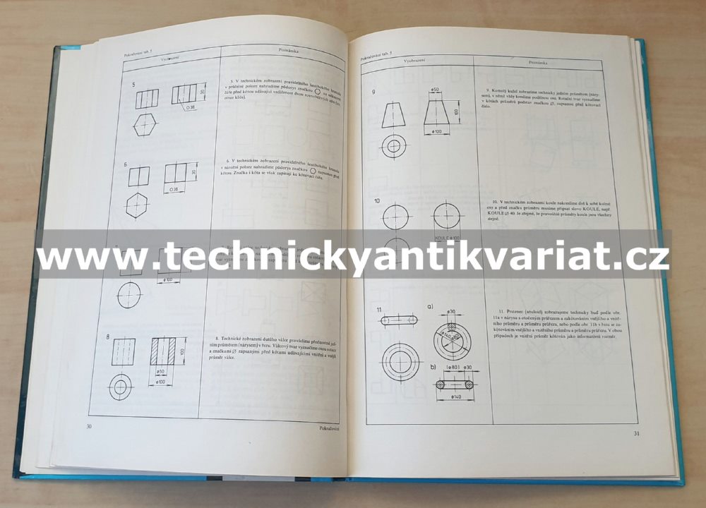 Technické kreslení - Holoubek, Leinveber, Švercl (1982)