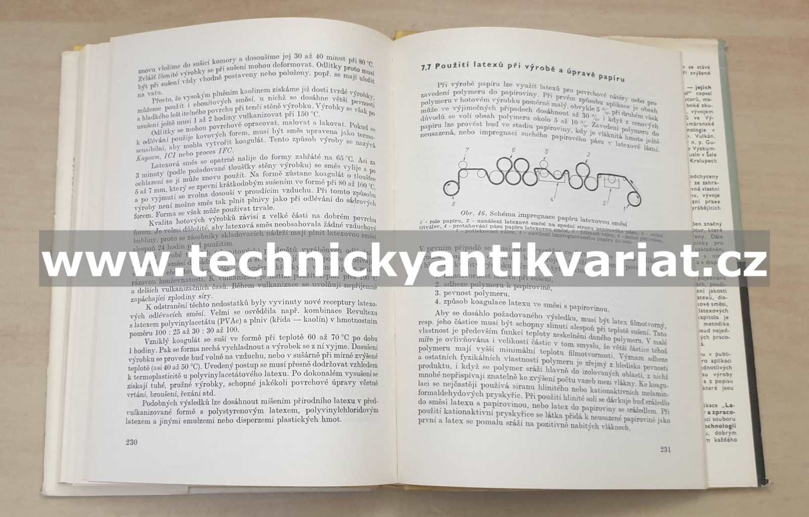 Latexy - jejich druhy a zpracování - Bábek, Liška, Valenta (1973)