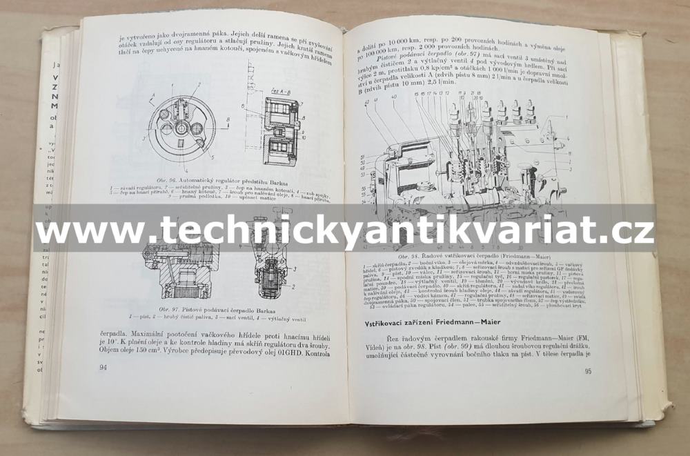 Vstřikovací zařízení naftových motorů - Jaromír Indra (1969)