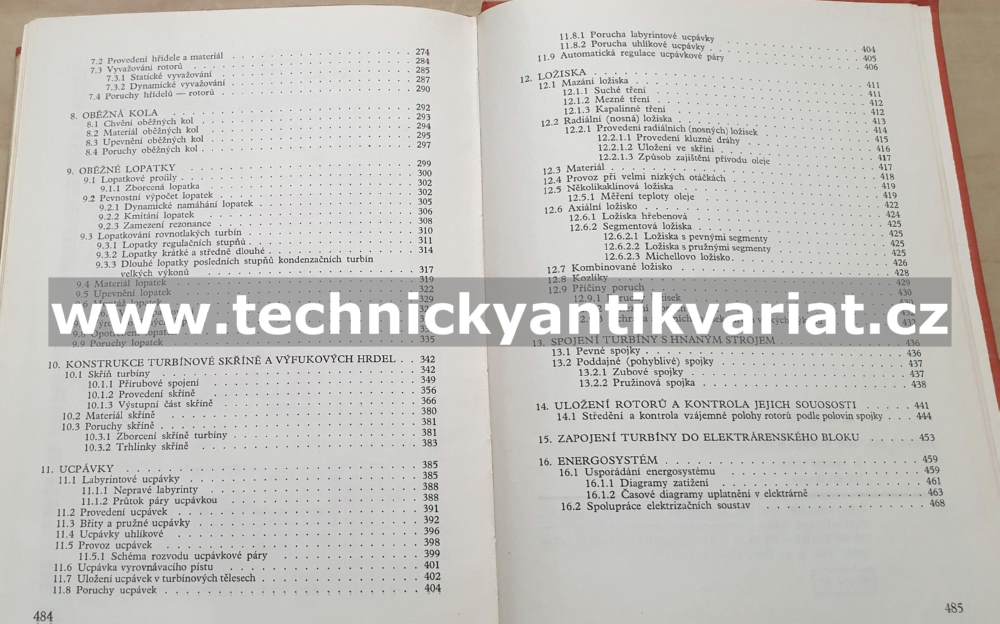 Provoz parních turbín a příslušenství I.,II.,III. (1967-1970)