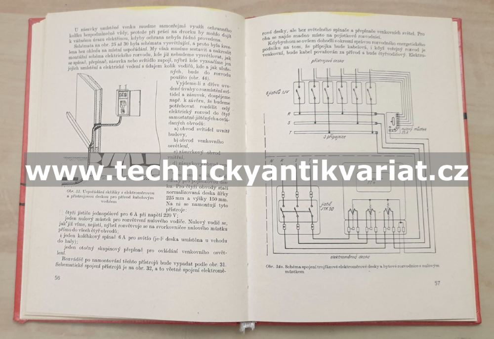Elektrická instalace v dřevěných budovách a rekreačních chatách - F.Soukup (1969)