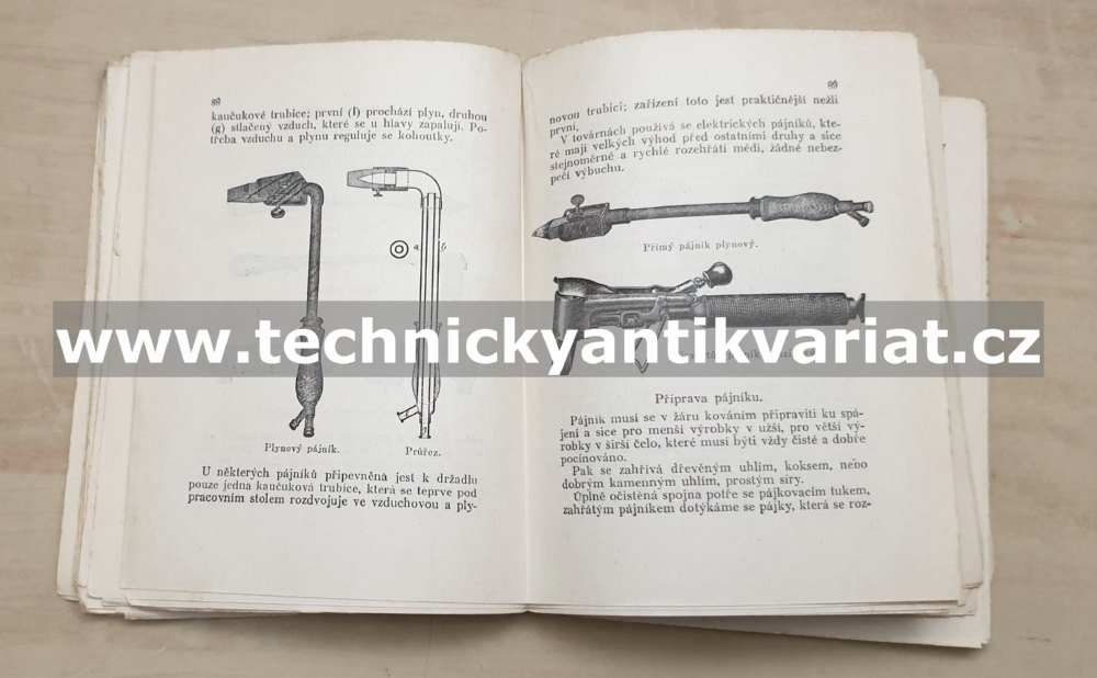 Technologie zpracování žesti II. klempířství a slévačství, nástroje - Karel Hocke (1941)