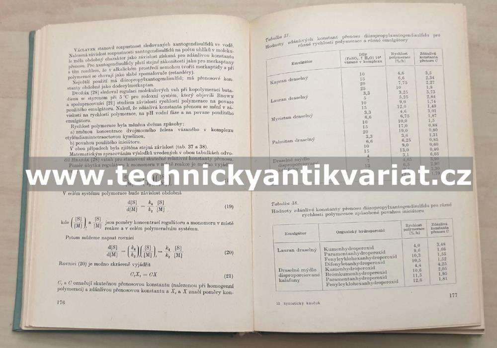 Syntetický kaučuk - J. Pech (1971)