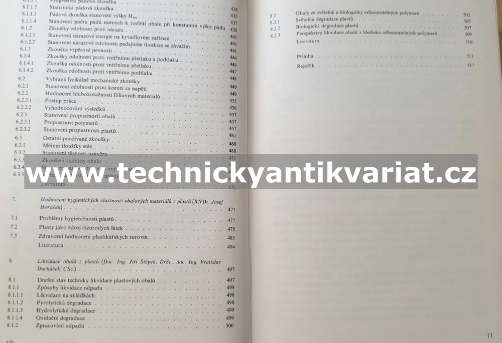 Polymery v obalové technice - J. Štěpek a kol. (1981)