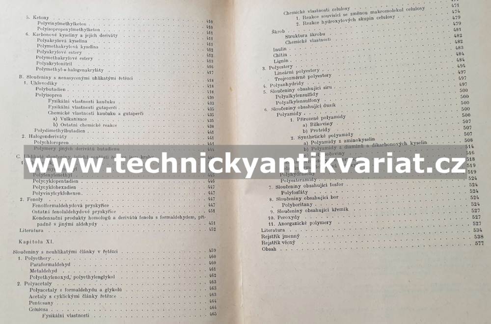 Chemie vysokomolekulárních sloučenin - Koršák (1953)
