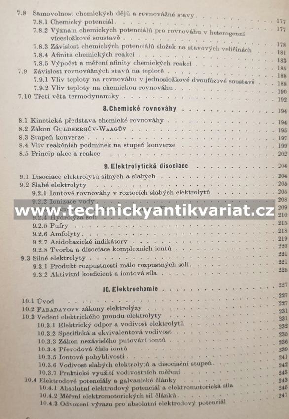 Úvod do fyzikální chemie - Kalousek, Schutz (1963)